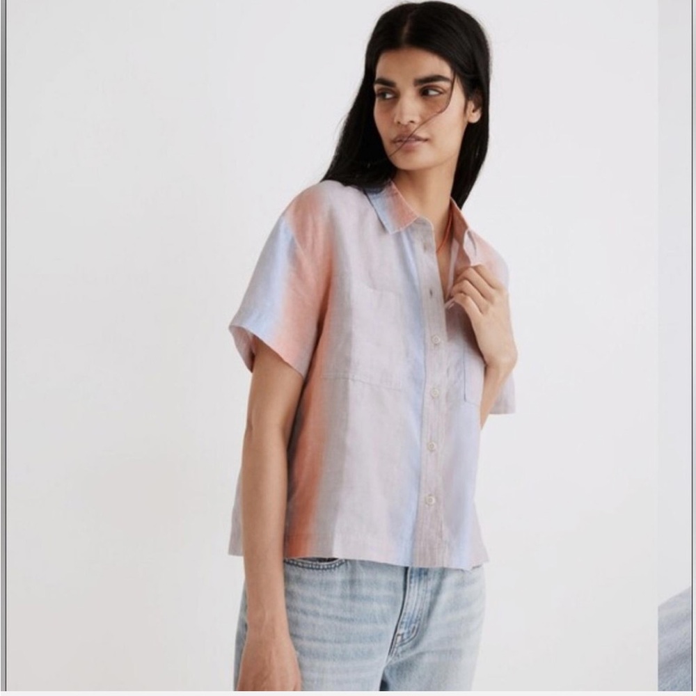 Madewell Beachside Linen Top